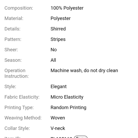 NWOT 2 pc pant set, light material. - Picture 5 of 8